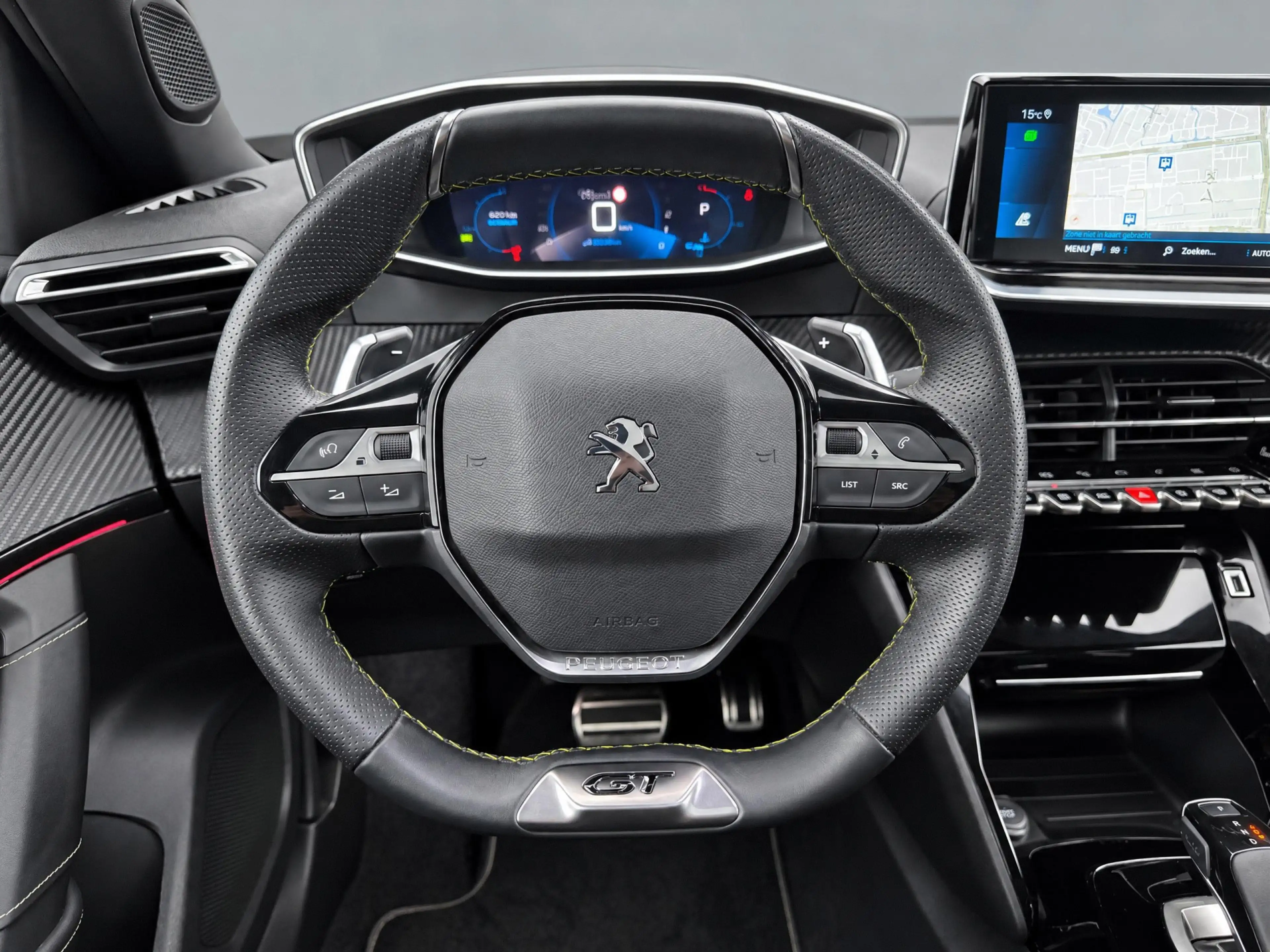 Peugeot 2008 1.2 PureTech GT Pack Leder bekleding | schuif/kant — photo 6