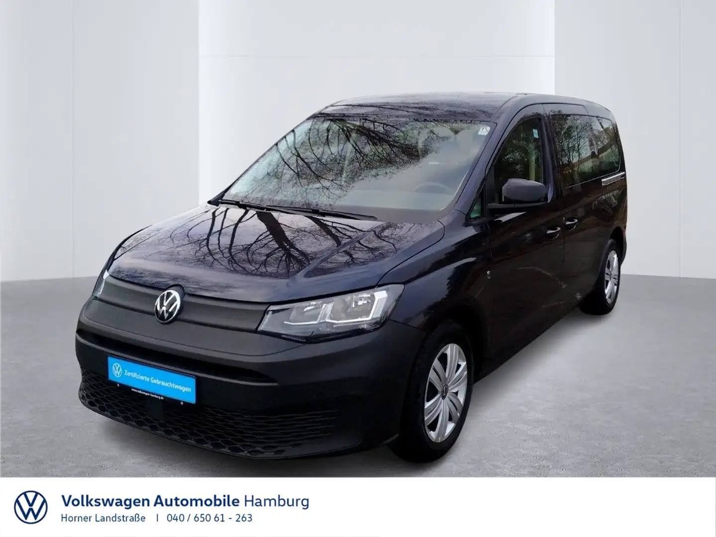 Volkswagen Caddy 2.0 TDI AHK Einparkhilfe Sitzheizung Blau - 1
