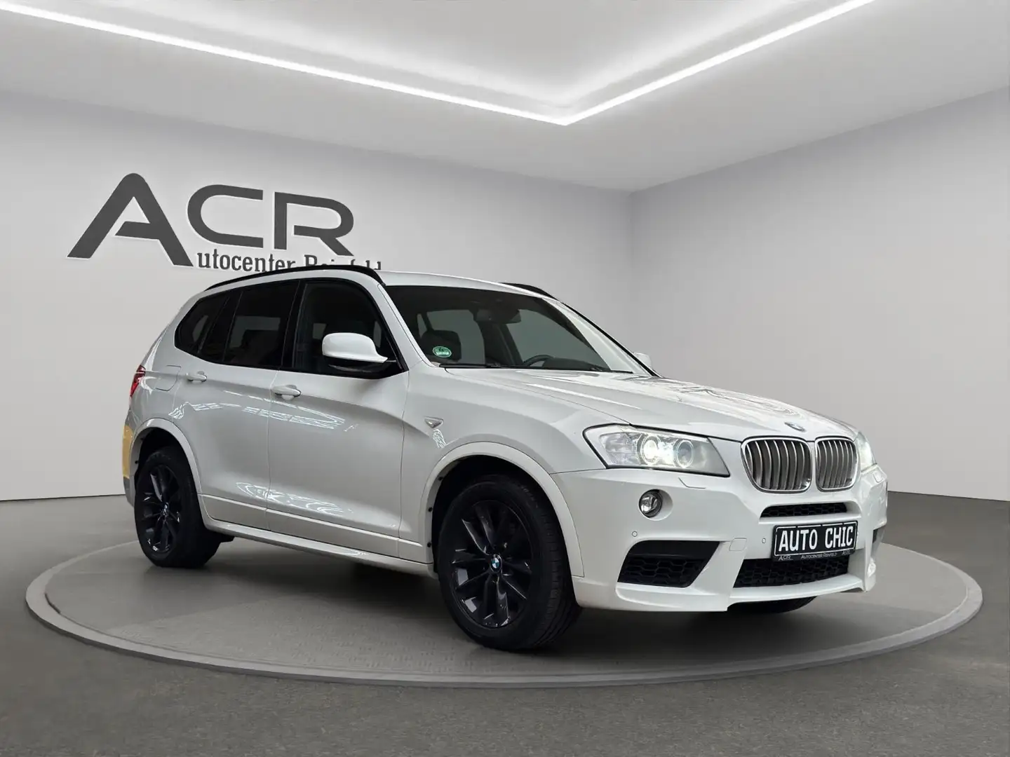 BMW X3 xDrive 35 d M Sport/HuD/Pano/Kamera/Standheiz Blanc - 1