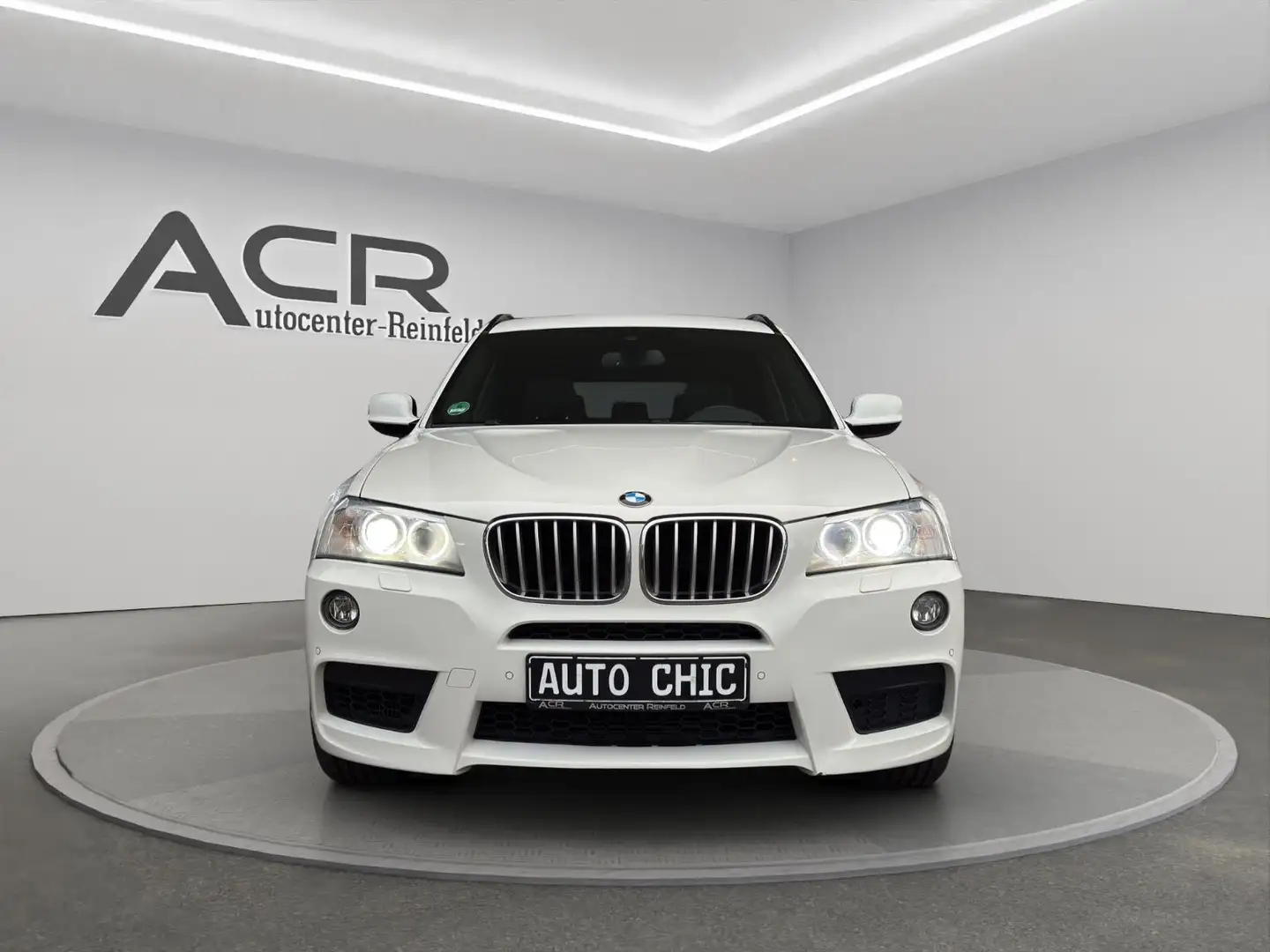BMW X3 xDrive 35 d M Sport/HuD/Pano/Kamera/Standheiz Blanc - 2
