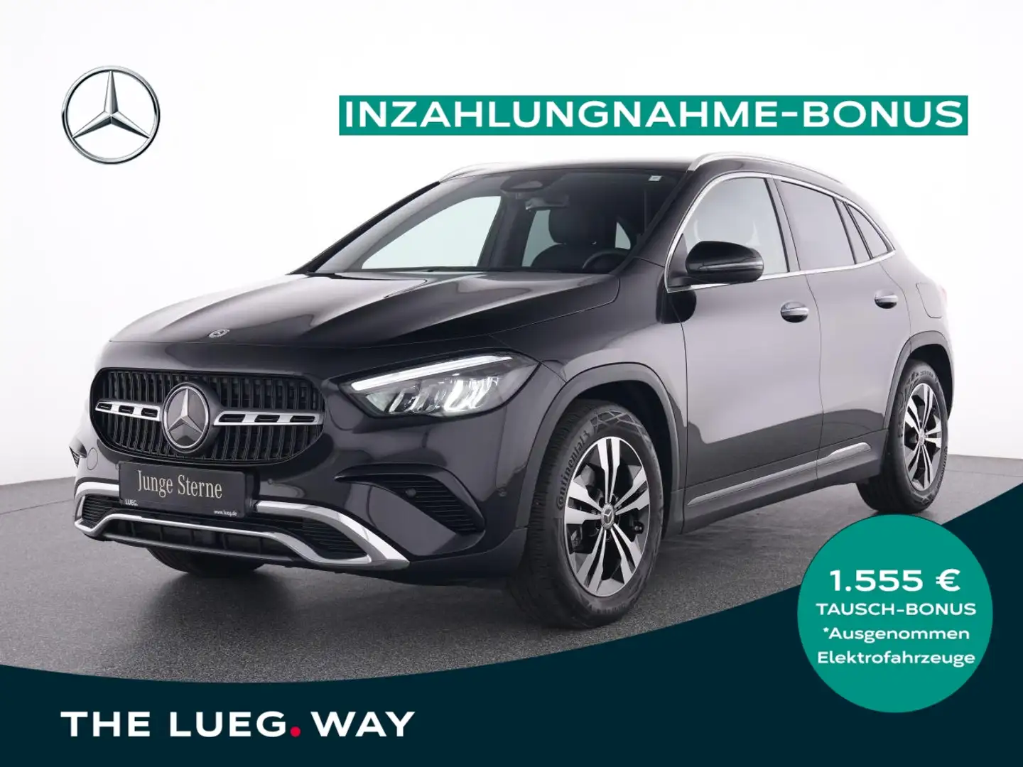 Mercedes-Benz GLA 200 d Progressive+NavPrm+LED-HP+AHK+KeyG+RFK Schwarz - 1