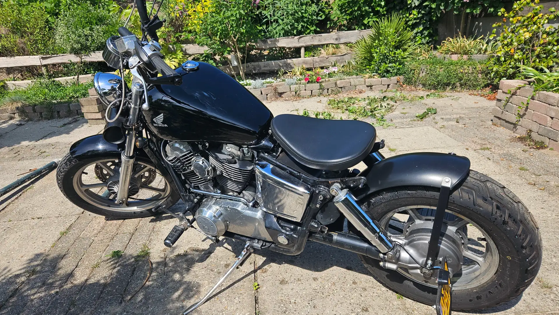 Honda VT 1100 Bobber Negru - 2
