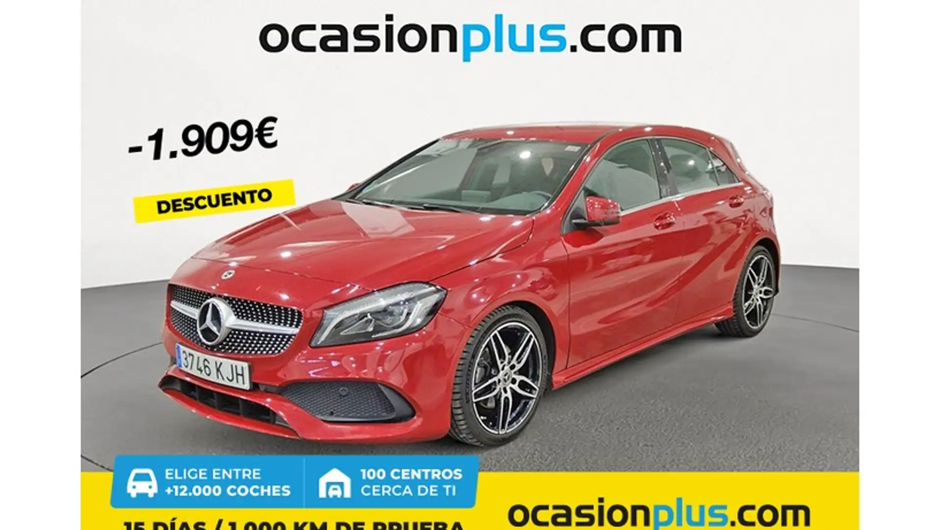 Mercedes-Benz A 180 7G-DCT Rojo - 1