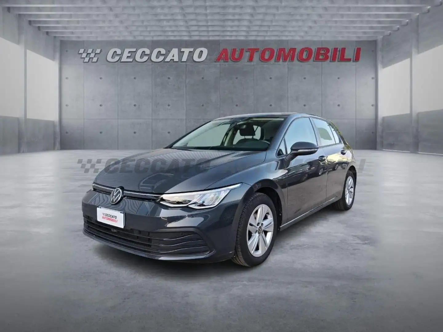 Volkswagen Golf 2.0 tdi Life 115cv dsg Gris - 1