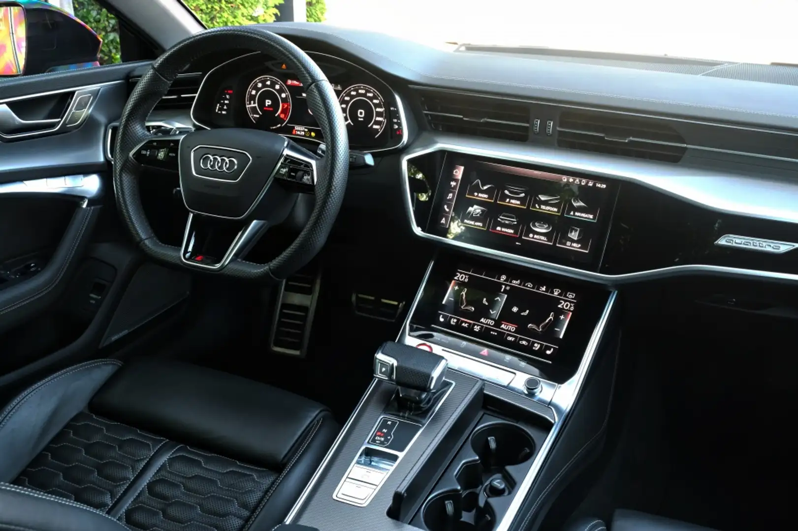 Audi RS7 Sportback 4.0 TFSI RS7 quattro Keyvany 1000Pk! Zee Schwarz - 2