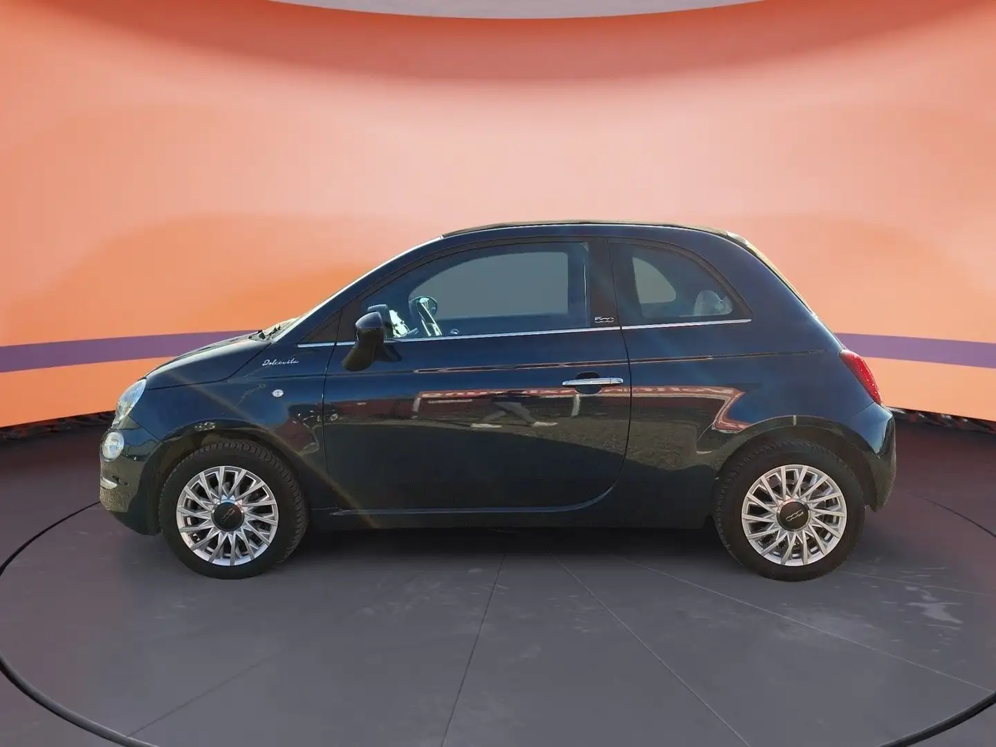 Fiat 500C 1.0 GSE Hybrid Dolcevita #KLIMAAUTOMATIK#BO Blau - 2