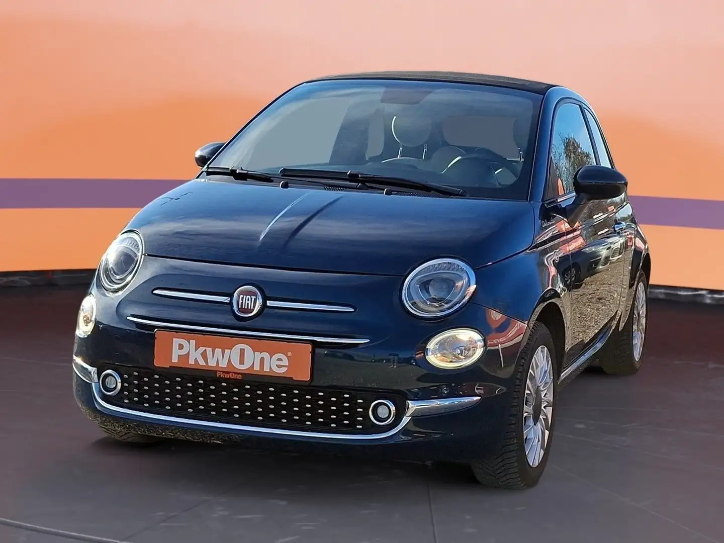 Fiat 500C 1.0 GSE Hybrid Dolcevita #KLIMAAUTOMATIK#BO Blau - 1