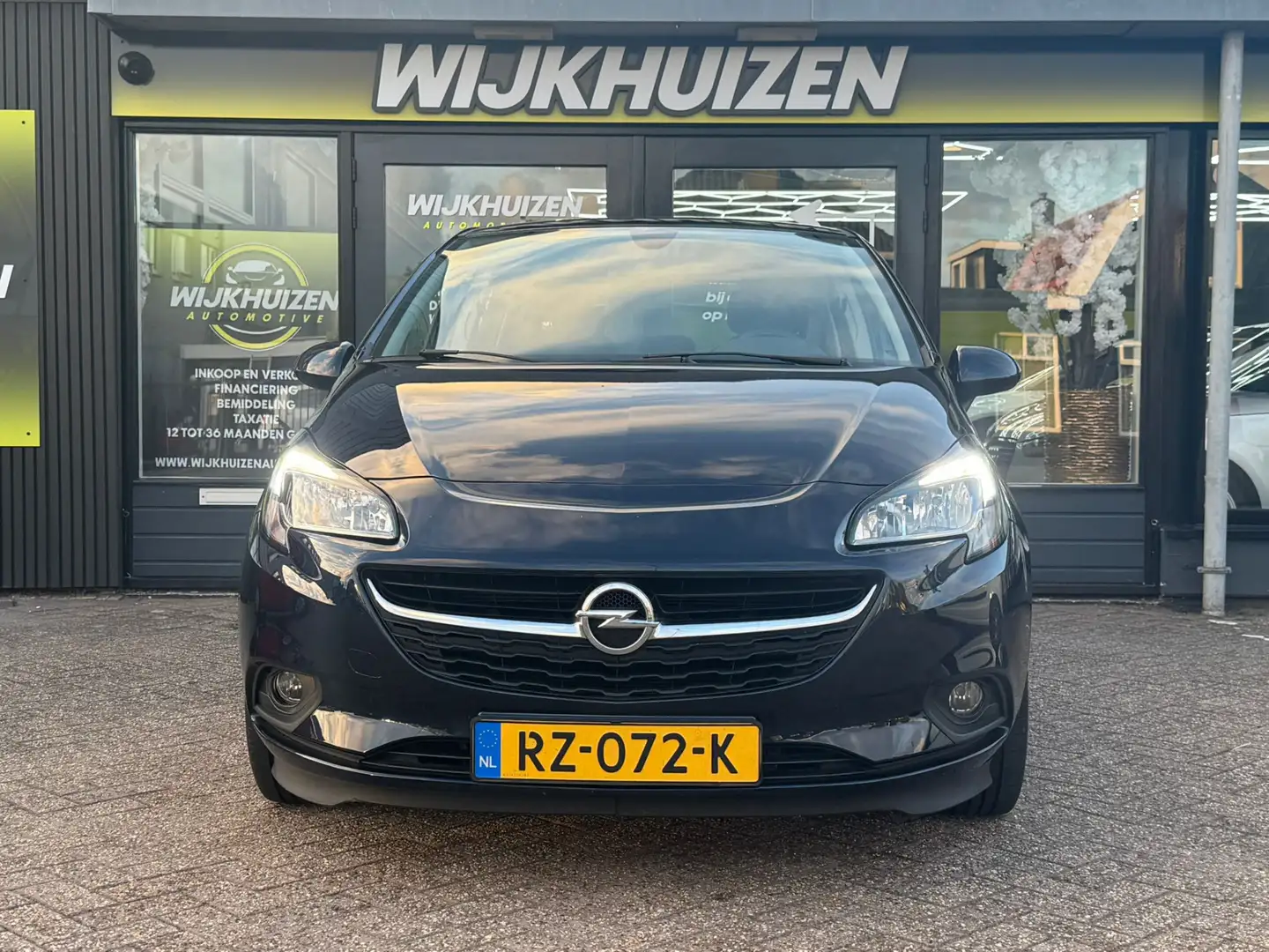 Opel Corsa 1.0 Turbo Online Edition met Airco !!! Navigatie ! Blauw - 2