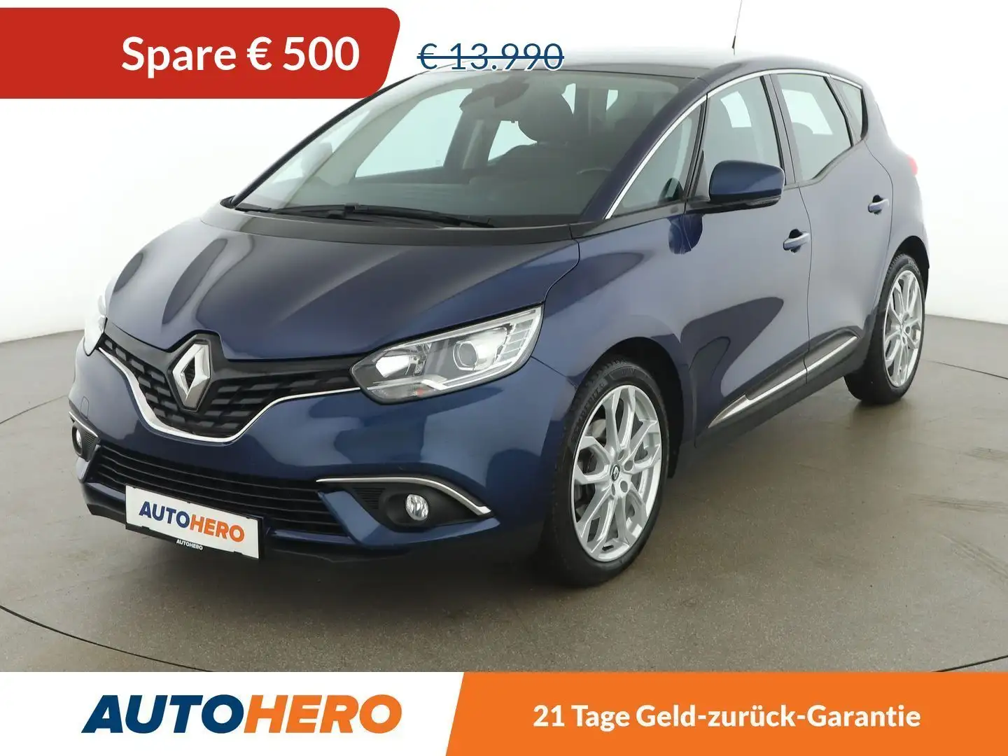 Renault Scenic 1.5 dCi Energy Intens Aut. *NAVI*SPUR*TEMPO* Blau - 1