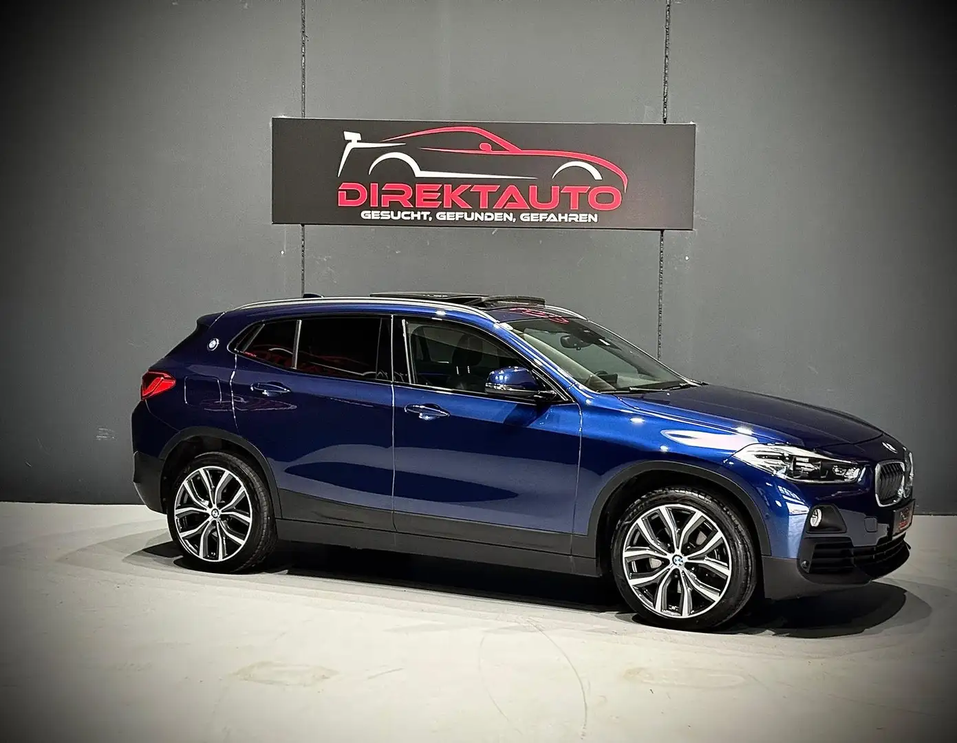 BMW X2 xDrive 20 d Advantage Plus Blau - 1
