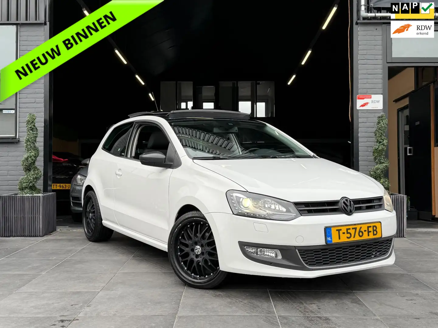 Volkswagen Polo 1.2 TSI Comfortline|Panoramadak|Cruise|Airco Wit - 1