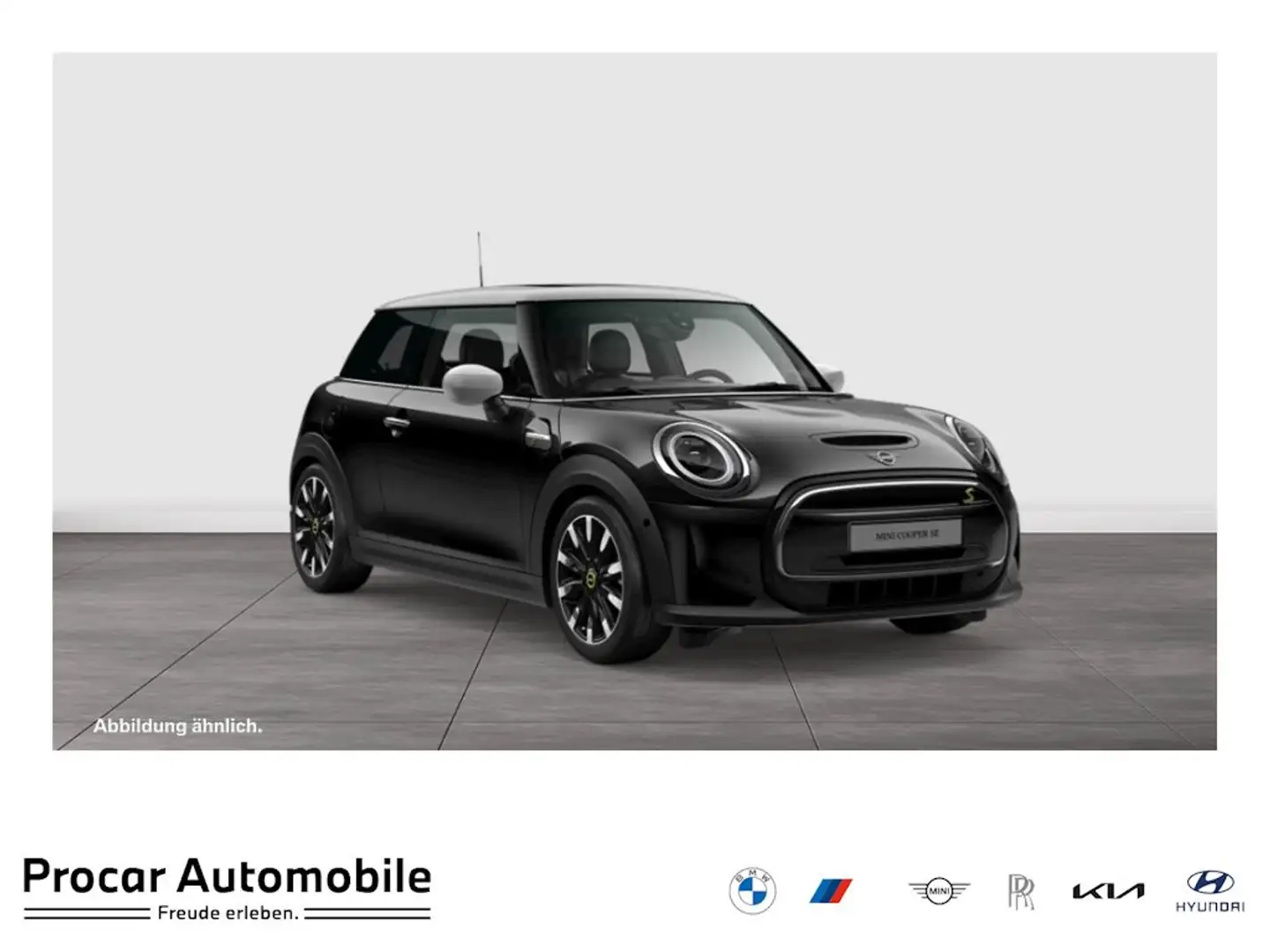 MINI Cooper SE 3-T+PANO+ACC+H/K+RFK+NAVI Чорний - 1