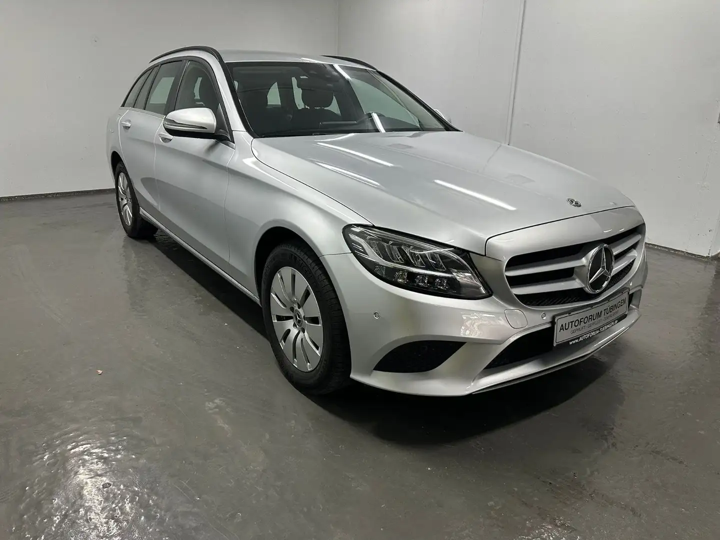 Mercedes-Benz C 200 d T*DISTRO*AHK*SPUR*CARPLAY*SH*NAVI* Silber - 2