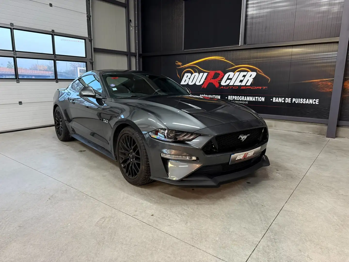 Ford Mustang Mustang Fastback V8 5.0 GT Gris - 1