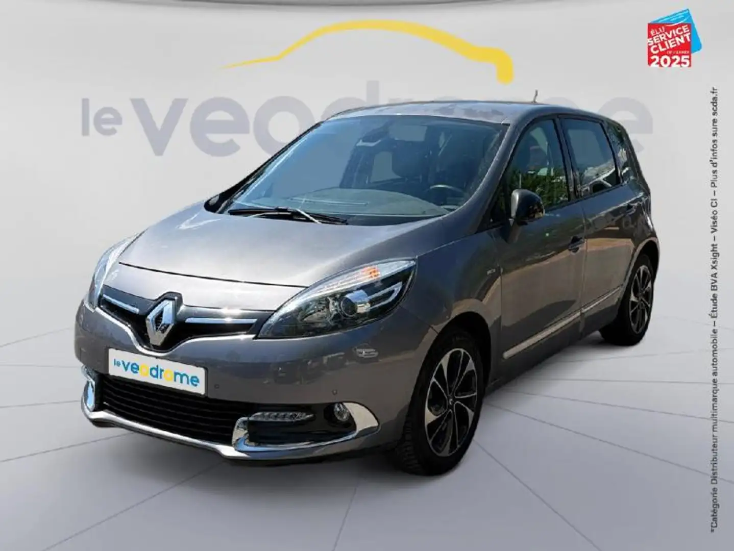 Renault Scenic 1.2 TCe 130ch energy Bose Euro6 2015 GPS Bose Gris - 1
