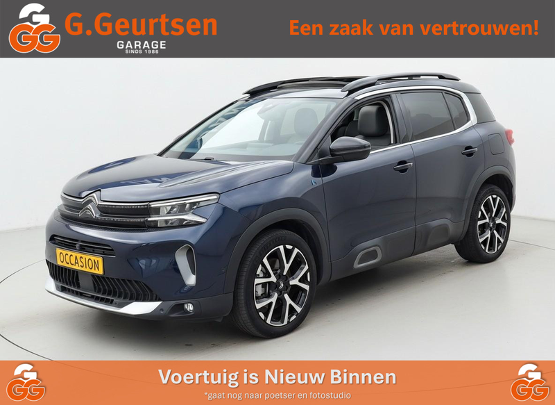 Citroen C5 Aircross 225PK Hybrid Shine, Panoramadak, PHEV, Lederen bek