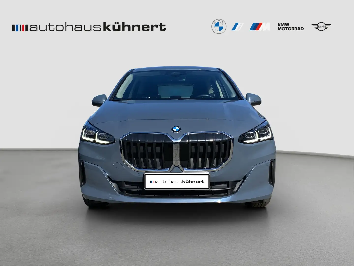 BMW 218 i Active Tourer LED SpurAss AHK Navi ParkAss Gris - 2