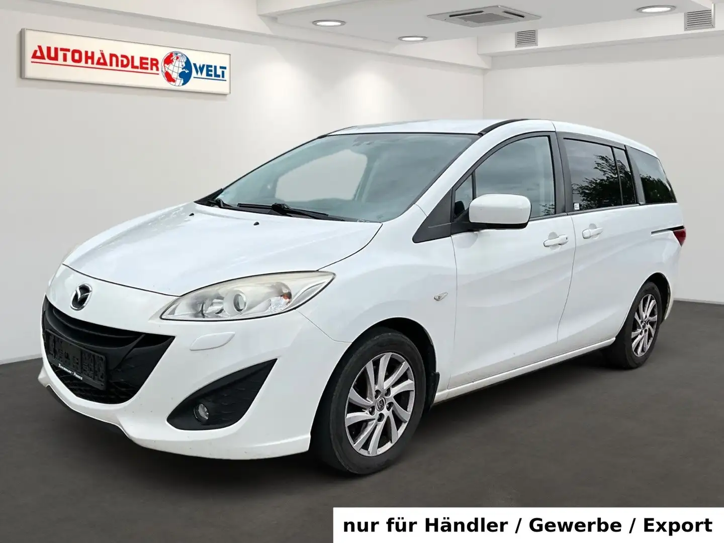 Mazda 5 1.8 MZR 7-Sitzer Xenon AAC PDC SHZ Tempo AHK Weiß - 1