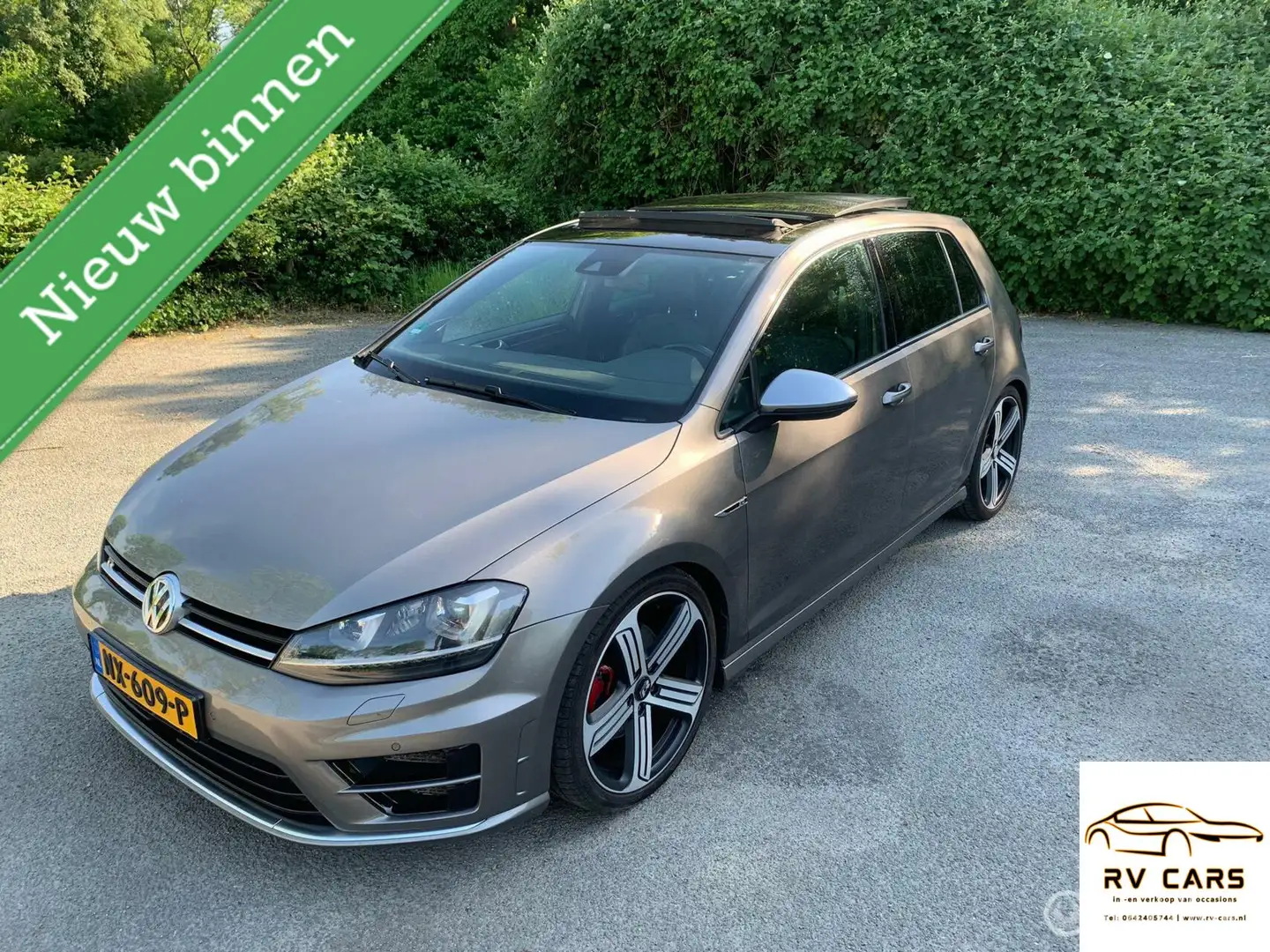 Volkswagen Golf GTD 2.0 TDI R line uitgevoerd hele mooie Grijs - 1