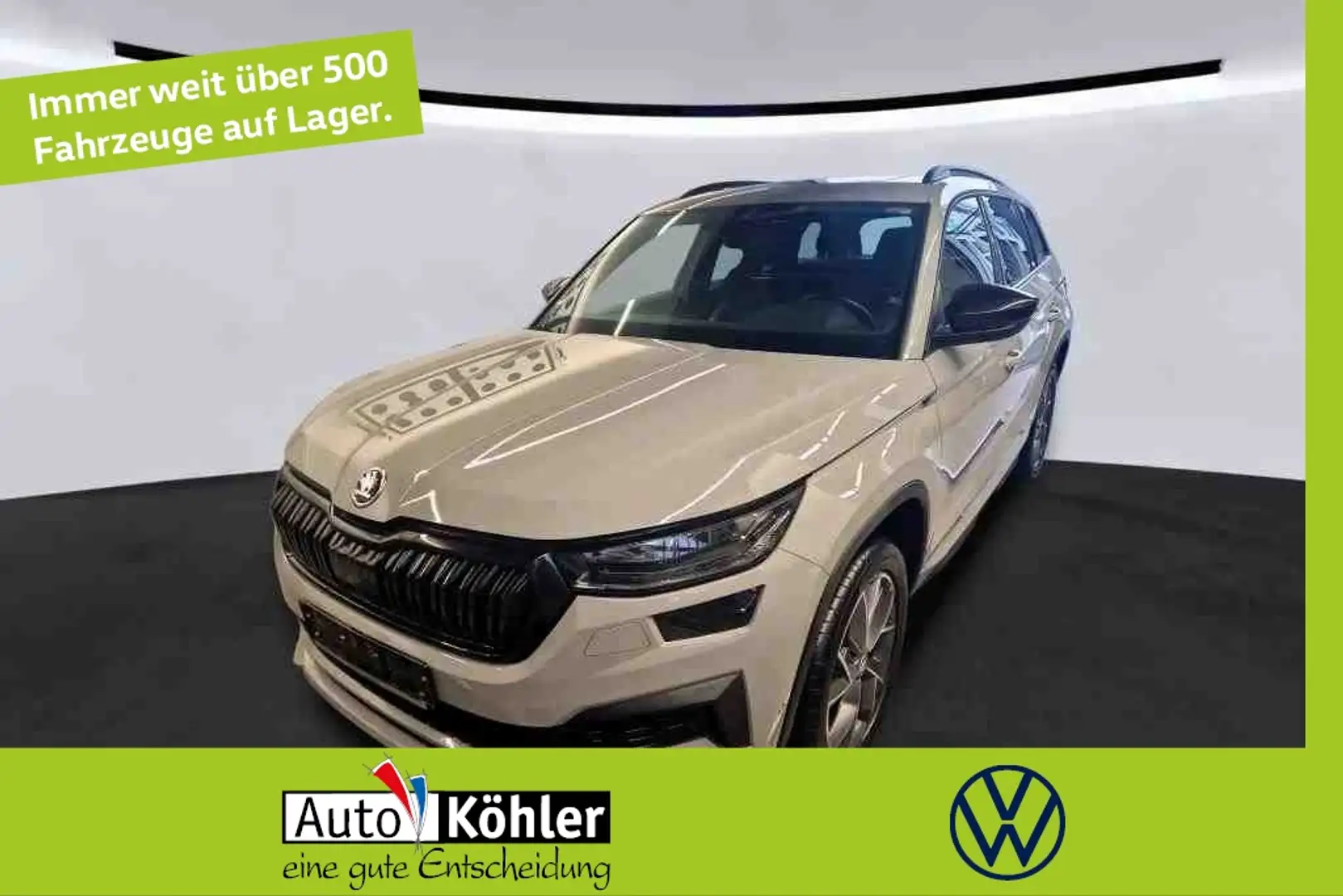 Skoda Kodiaq Sportline TDi DSG 4M Matrix/Pano/CarPlay Grau - 1