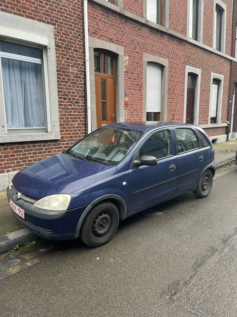 Opel Corsa Bleu - 1