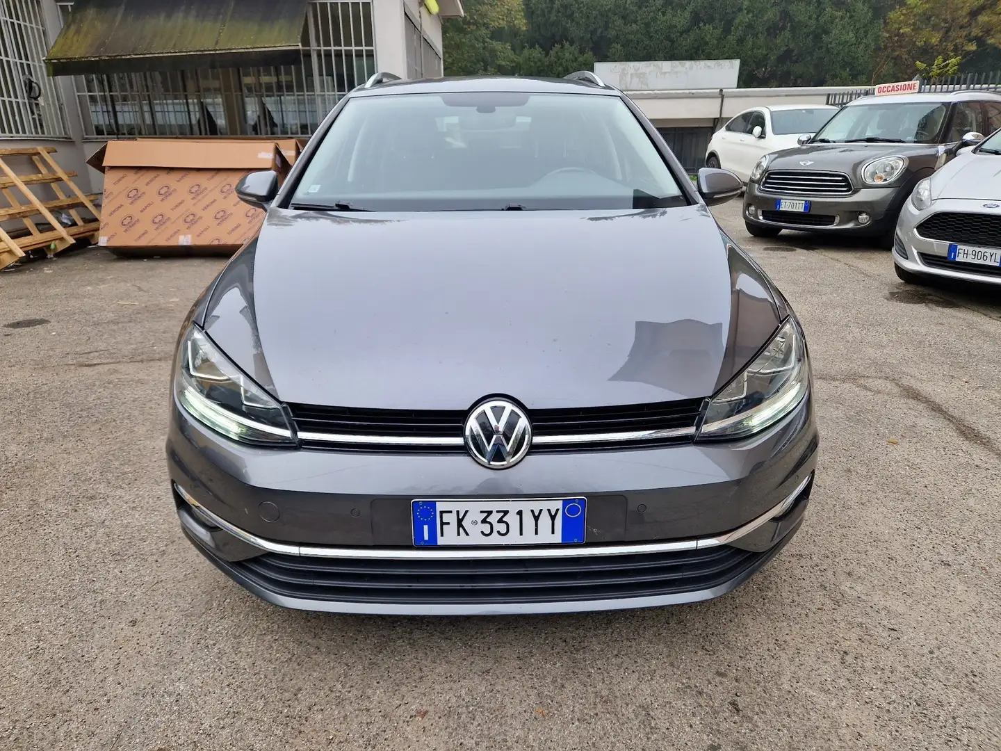 Volkswagen Golf Variant 1.6 tdi Executive 115cv dsg Grigio - 2