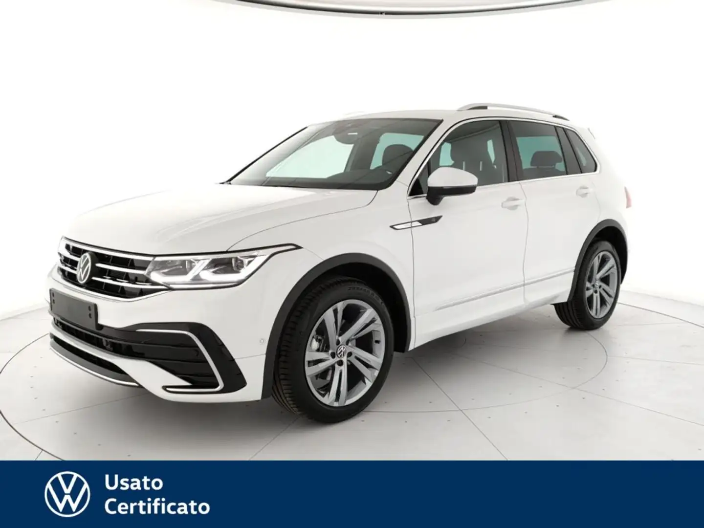 Volkswagen Tiguan 2.0 tdi r-line 4motion 150cv dsg Bianco - 2