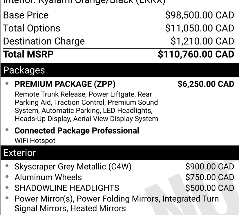 used 2024 BMW M4 car, priced at $96,900