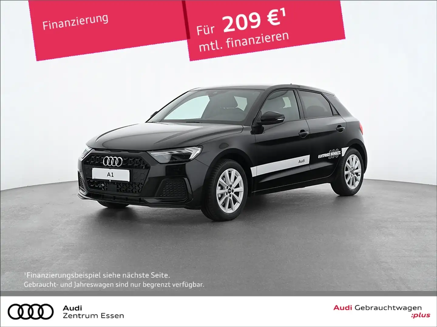Audi A1 SPORTBACK ADVANCED 70(95 25 TFSI advanced Schwarz - 1