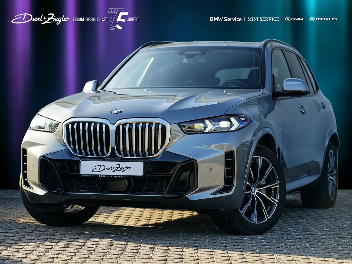 BMW X5 xDrive30d M-Sport 20" AHK ACC H&K KoZg K360° Grau - 1