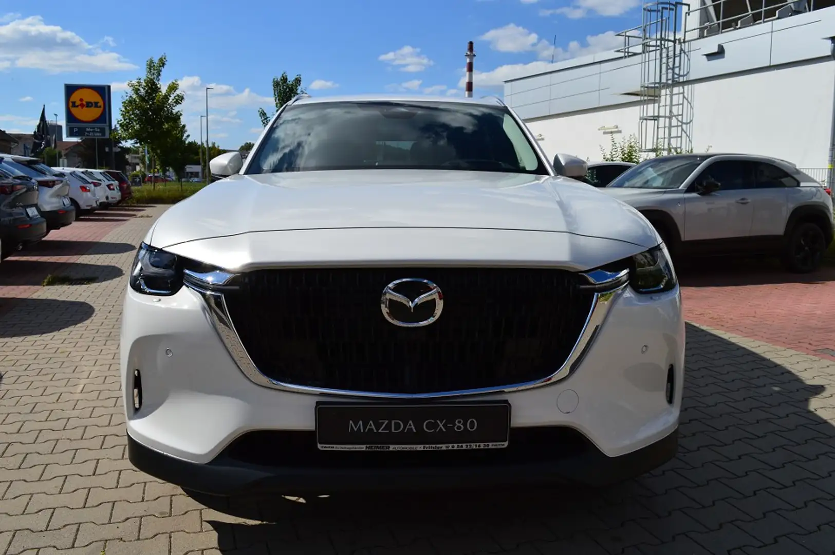 Mazda CX-80 3.3L e-SKYACTIV D 254ps Weiß - 2