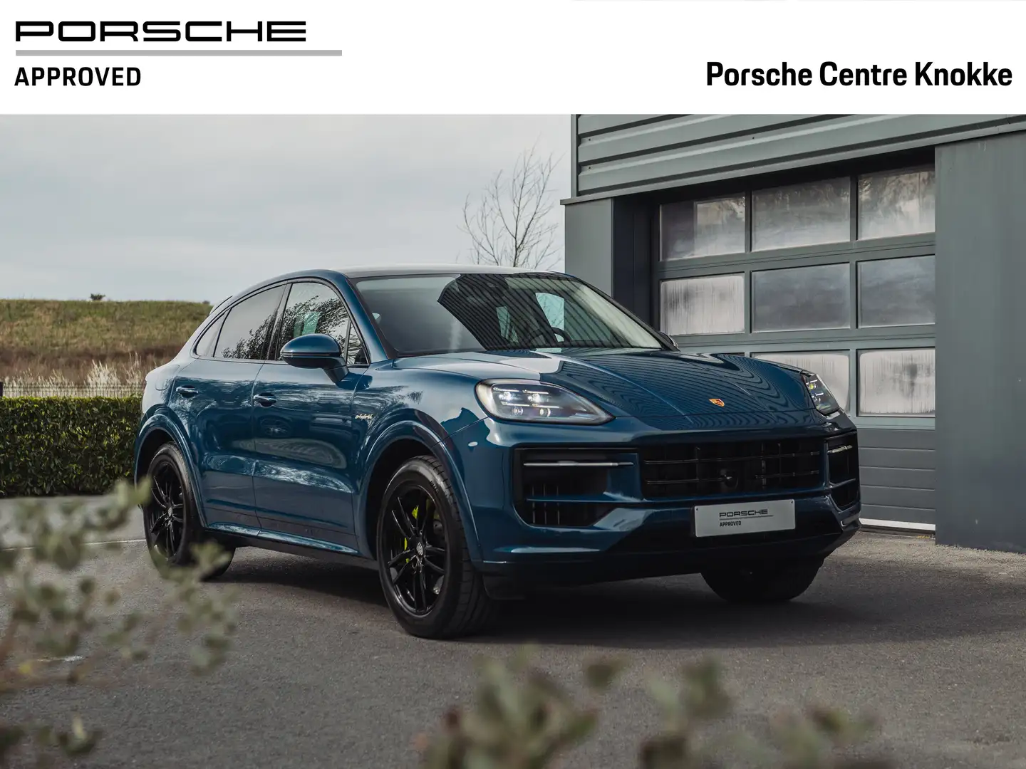 Porsche Cayenne E-Hybrid Coupé| NEW MODEL | Bose | ACC | 18-Way Blauw - 1