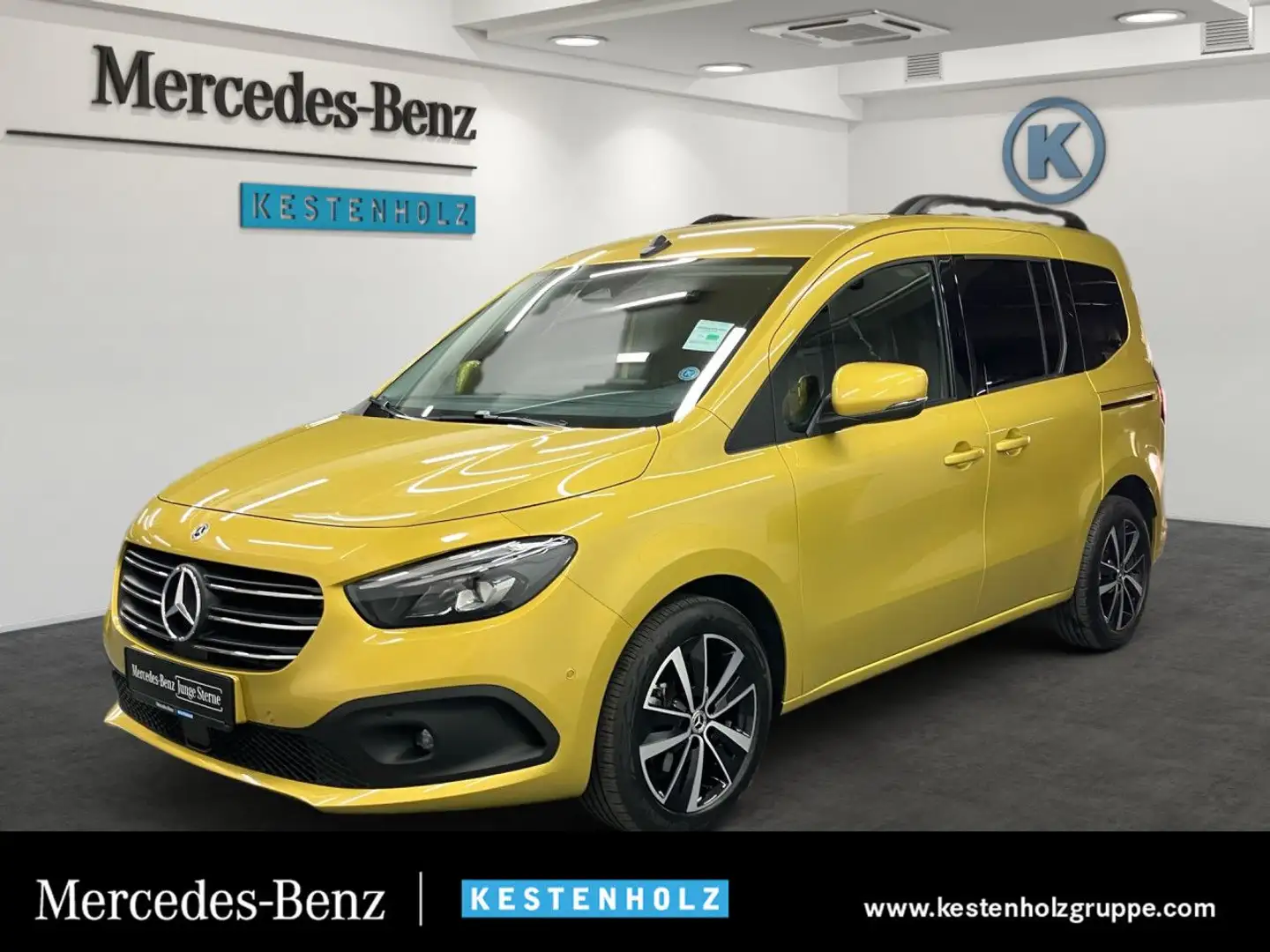 Mercedes-Benz T-Class T 180 d STYLE Standard LED Keyl-GO Kamera PTS Temp Gelb - 1
