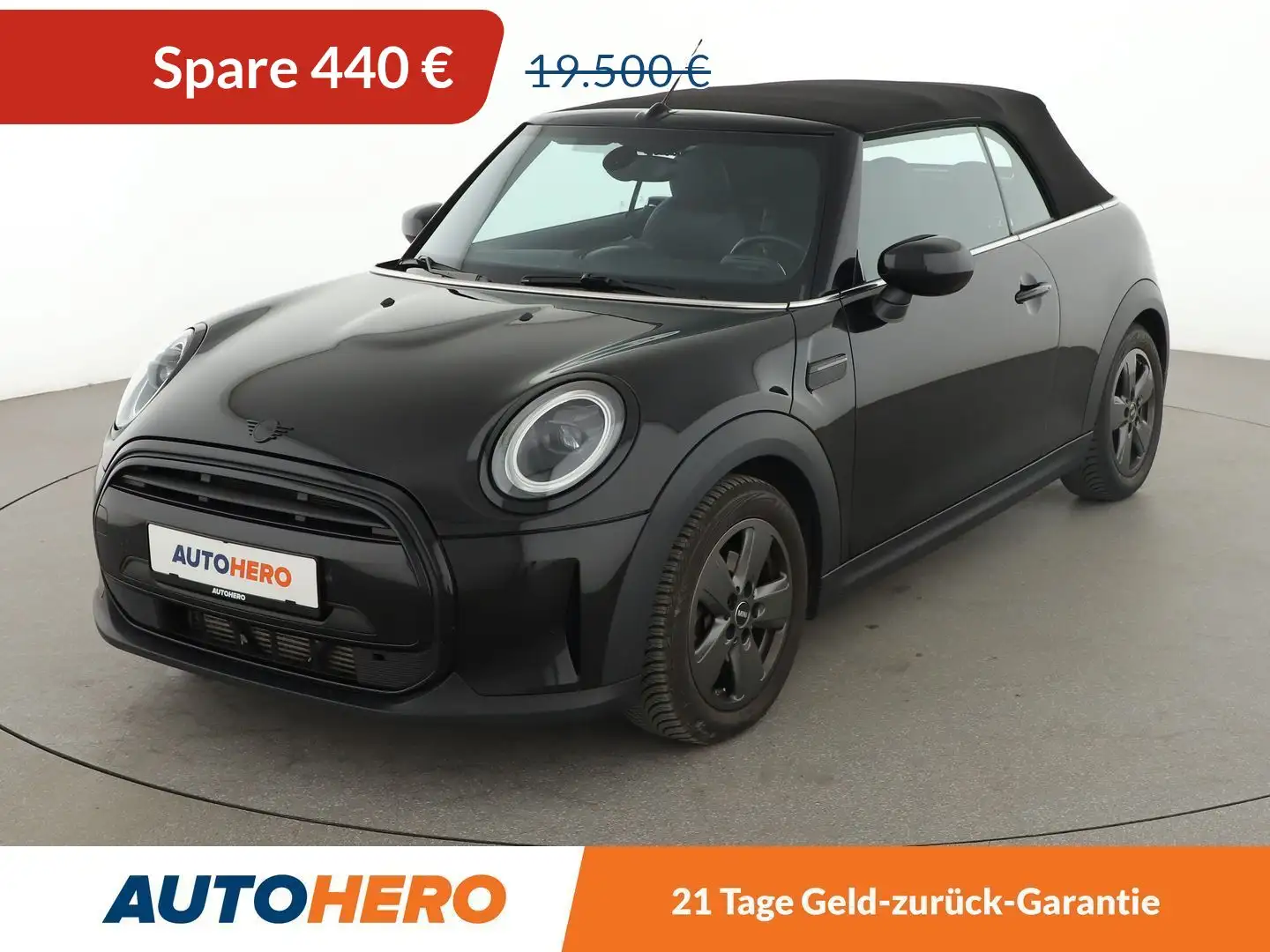 MINI Cooper Cabrio Cooper Classic Trim Aut.*NAVI*LED*TEMPO*CAM* Schwarz - 1
