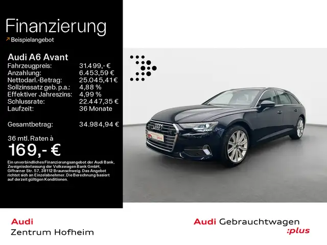 Audi A6 Sport 45TFSI*NAVI*PANO*Tour*Memory*19Zo