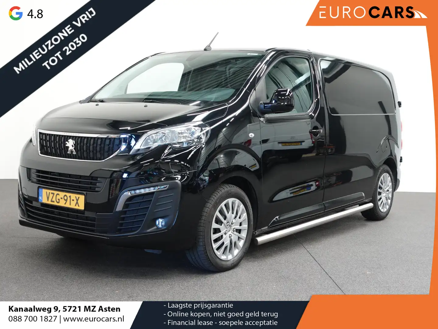 Peugeot Expert 1.5 BlueHDI L2 Airco Cruise Navigatie Carplay Side Noir - 1
