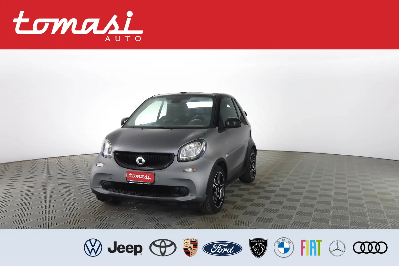 smart forTwo 70 1.0 twinamic cabrio Passion Grigio - 1