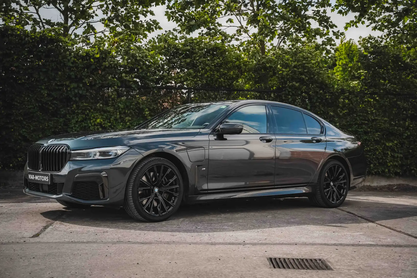 BMW 745 745eA PHEV-open dak-laser-extra velgen Grijs - 1