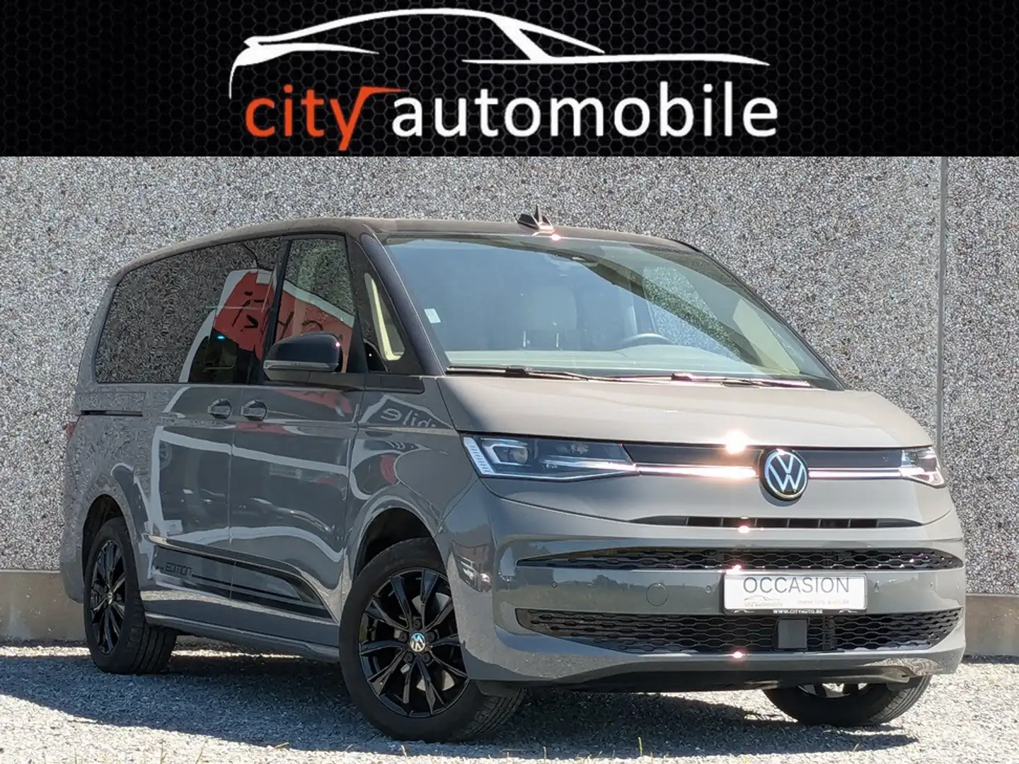 Volkswagen T7 Multivan 2.0 TSI DSG 7 PLACES TOIT PANO CARPLAY CLIM 3 ZONE Gris - 1