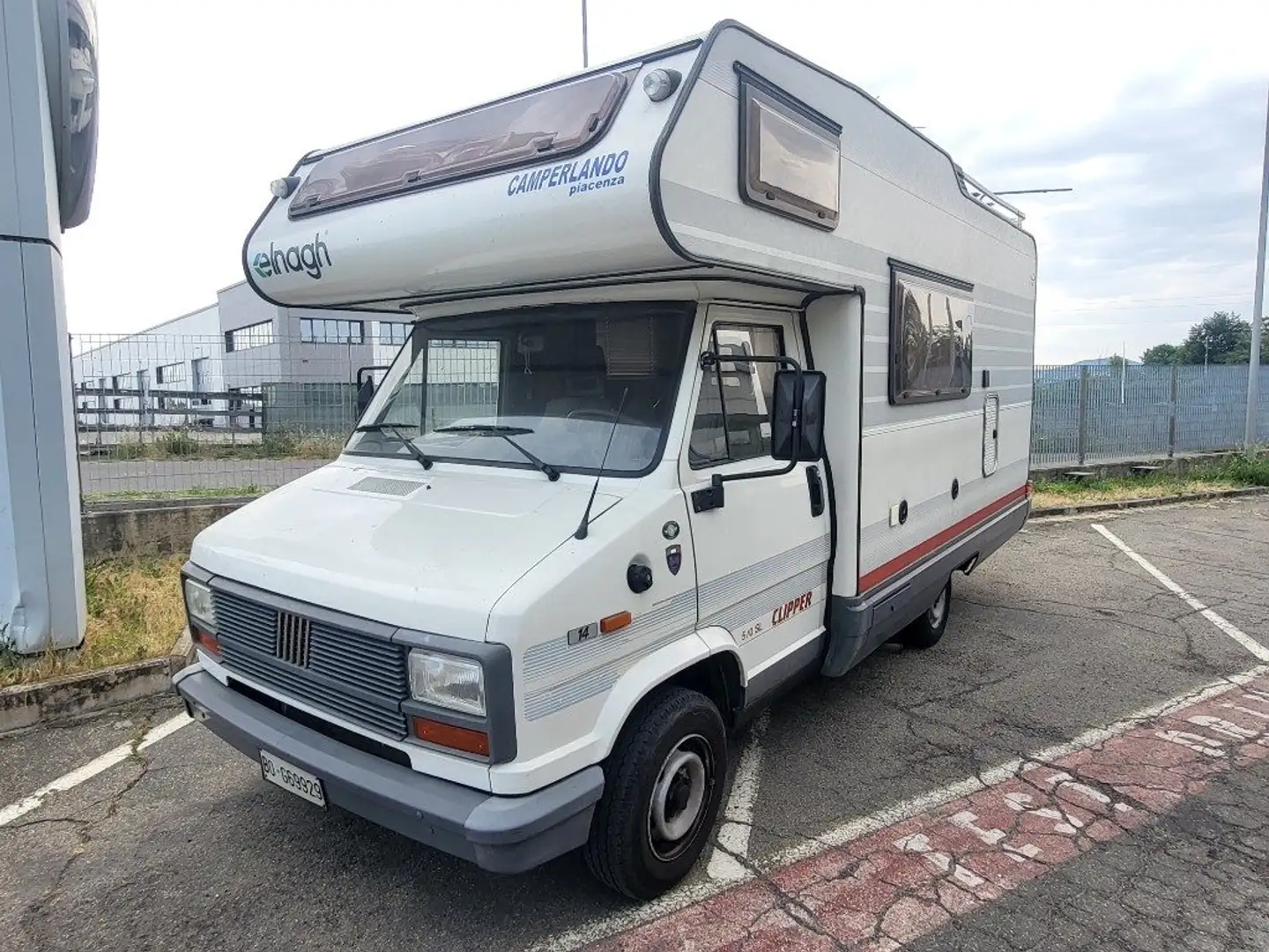 Fiat Ducato CAMPER ELNAGH 6 POSTI MANIACALE-ASI Blanco - 1