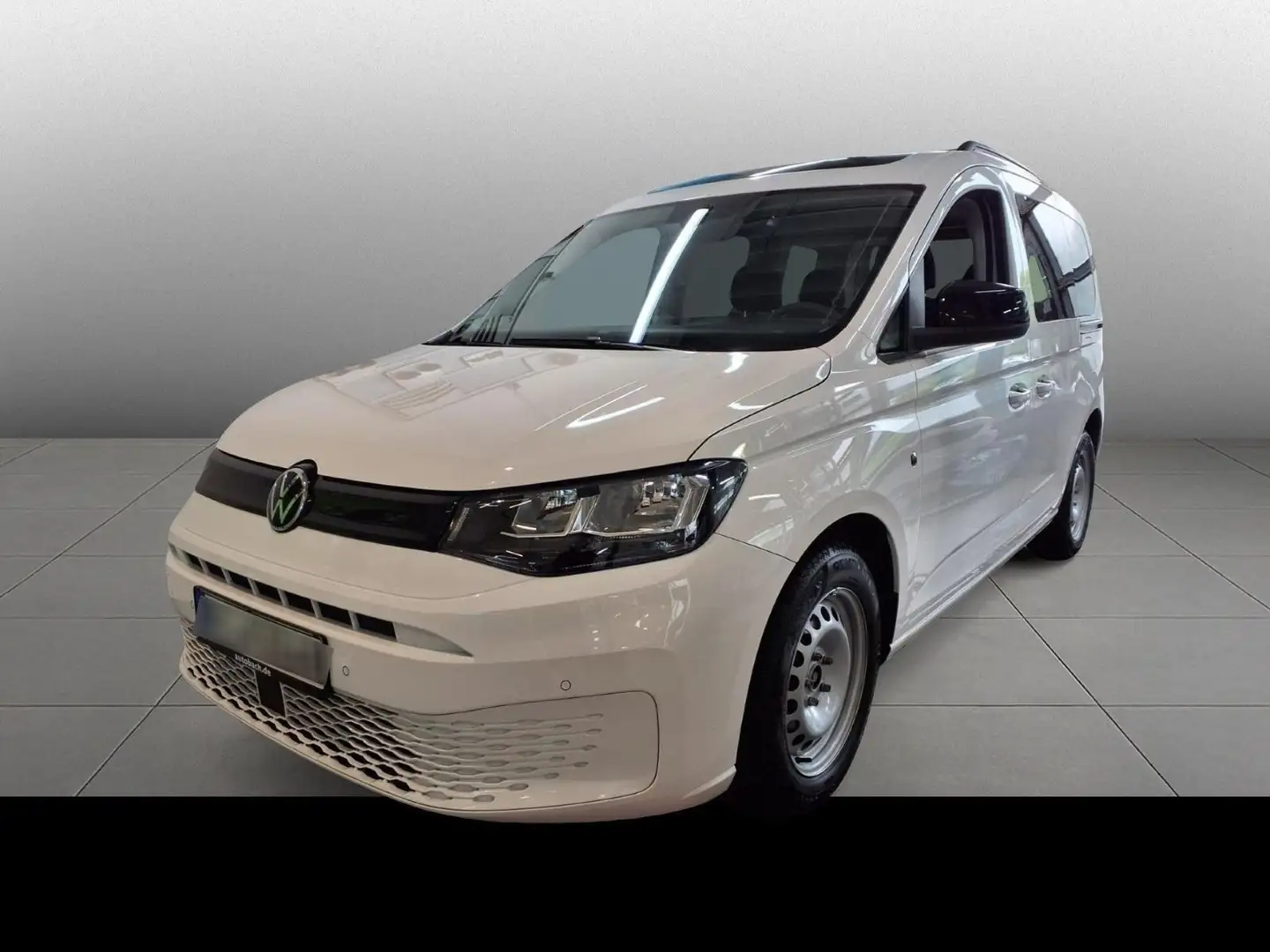 Volkswagen Caddy 1.5 TSI Basis, Panoramadach, Navi, App-Con Weiß - 2