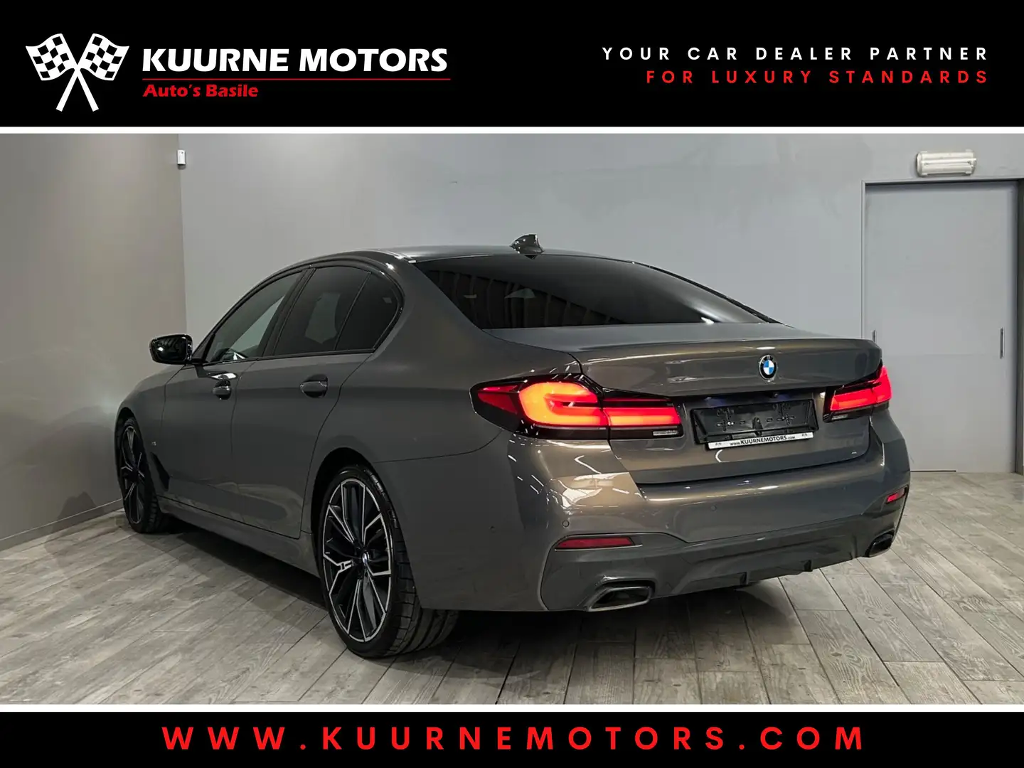 BMW 530 dA M Pack Alu20"/Acc/Cam360/GpsPro *1j garantie* Gris - 2