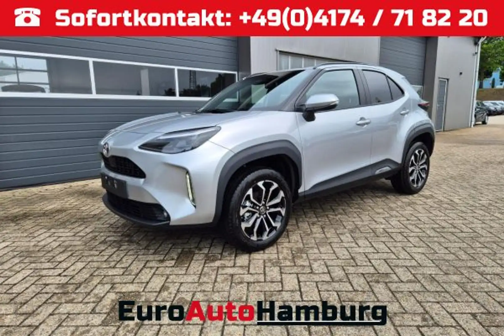 Toyota Yaris Cross 1.5VVT-iE 130PS Automatik Teamplayer Klimaau Silber - 1