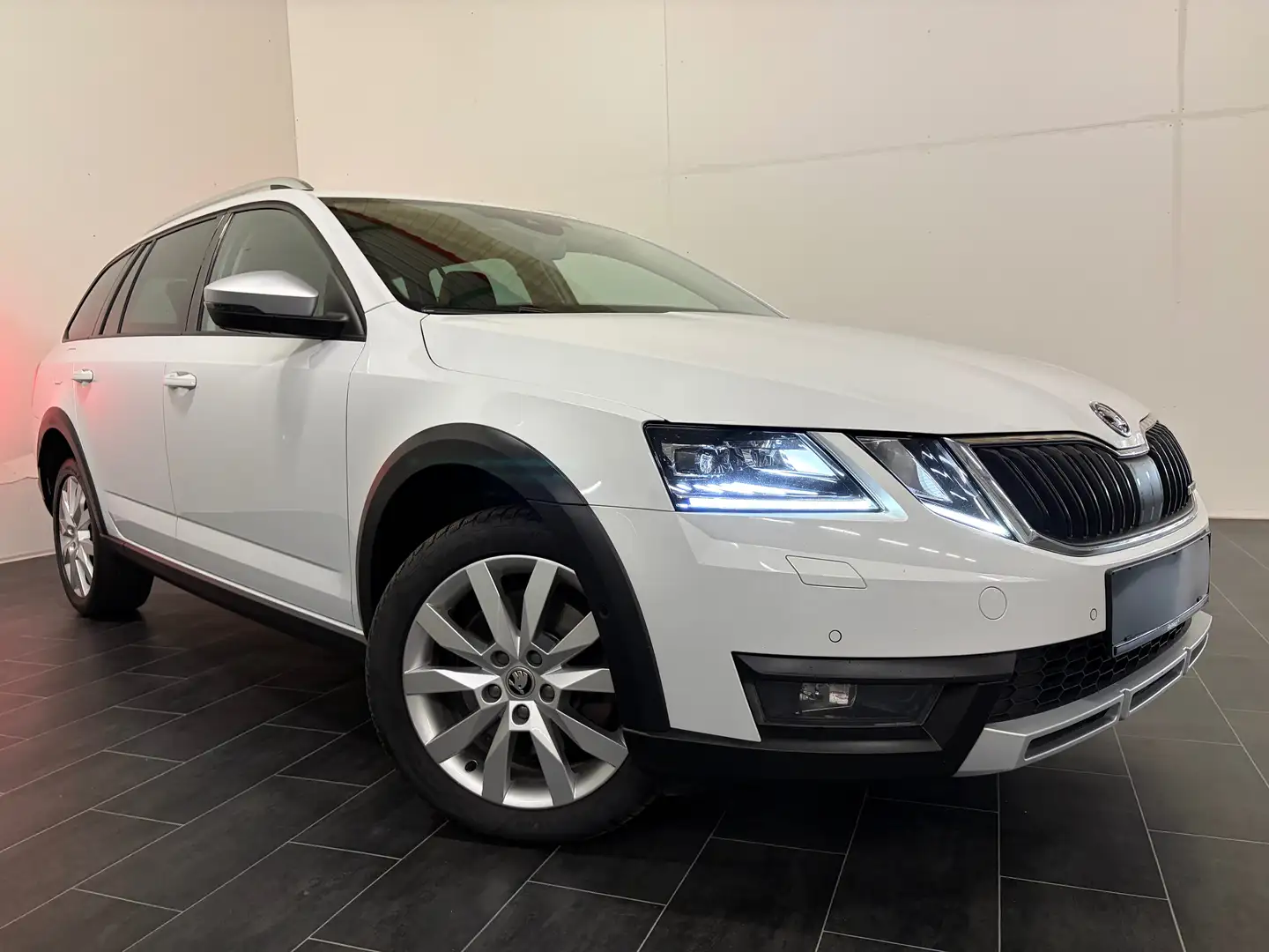 Skoda Octavia Octavia Scout 2,0 TDI 4x4 DSG Scout **1.Hand** Weiß - 1