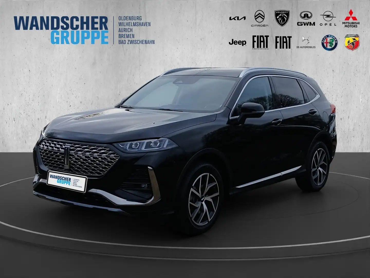 GWM WEY 03 Premium 2.0 PHEV FWD 360+Kam.+KeyLess+LED Noir - 1