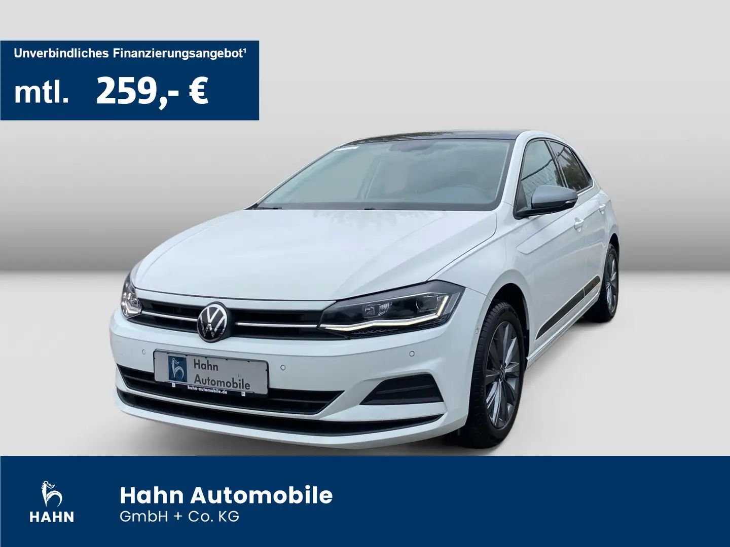 Volkswagen Polo 1.0TSI Comfortline LED Pano Beats CAM ACC Blanc - 1