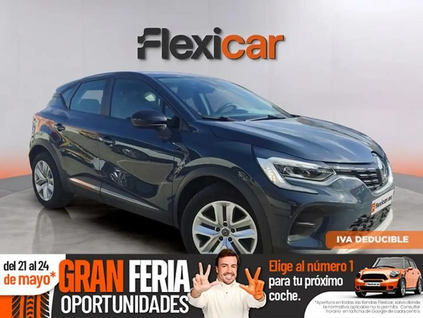 Renault Captur Blue DCi Intens 70kW Gris - 1