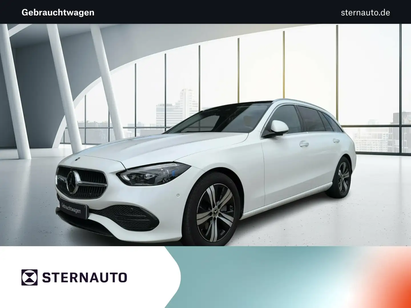 Mercedes-Benz C 220 C 220 d 4M T Ava PanoD Distro Digital L AHK 360 Wit - 1