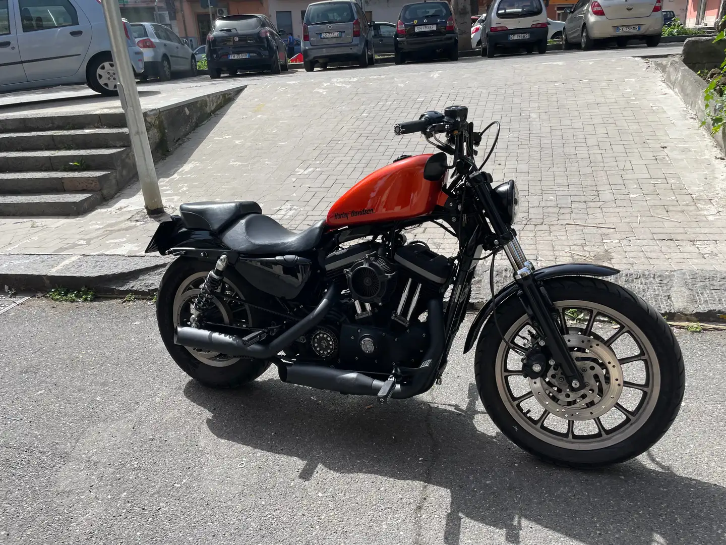 Harley-Davidson Sportster 883 883r XL 35kw Portocaliu - 1