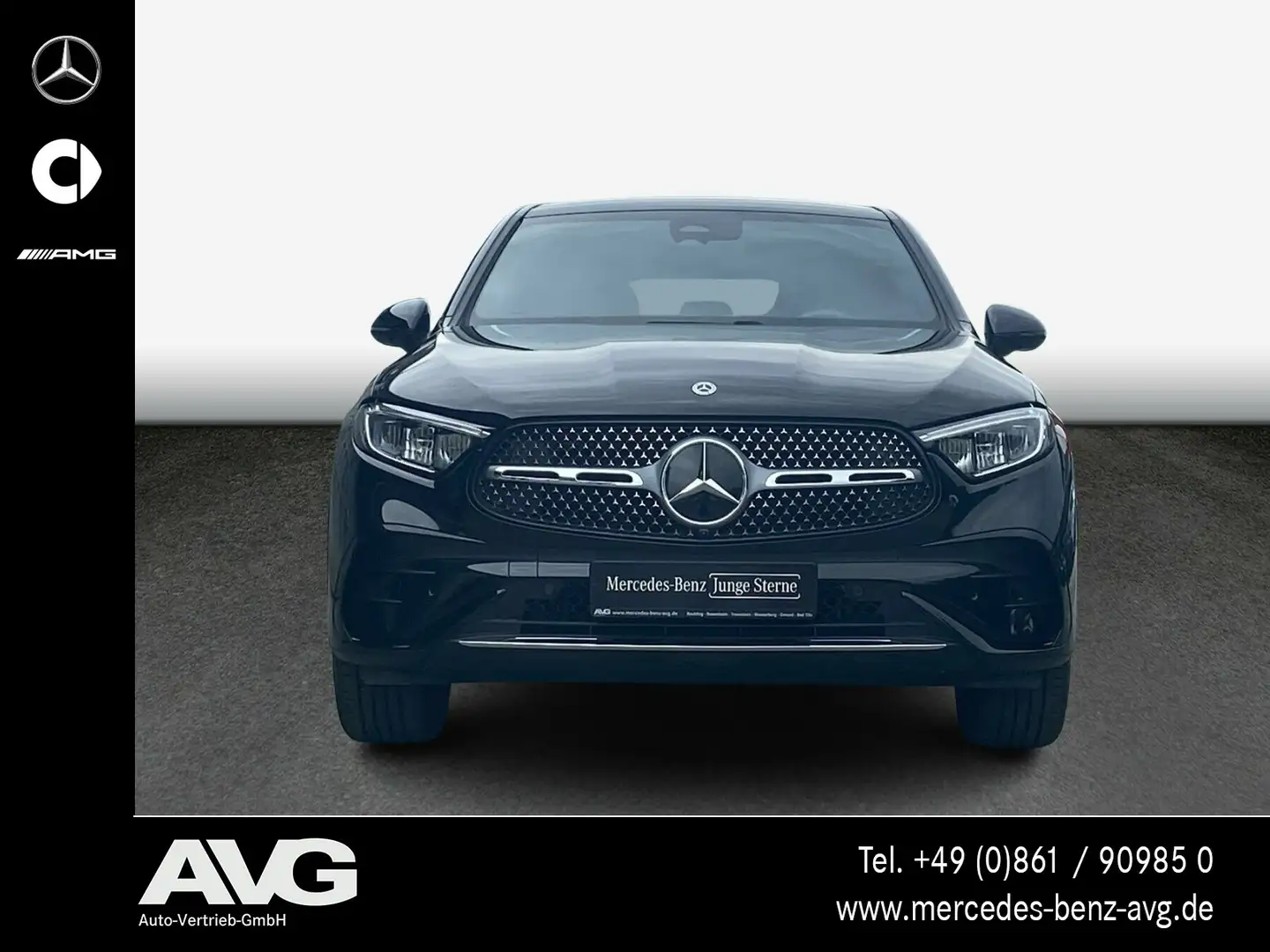 Mercedes-Benz GLC 300 GLC 300 4M Coupé AMG Pano AHK Stndhzg Memory Navi Schwarz - 2